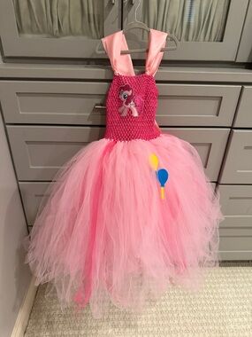 Pinkie Pie Inspired Tulle Party Dress